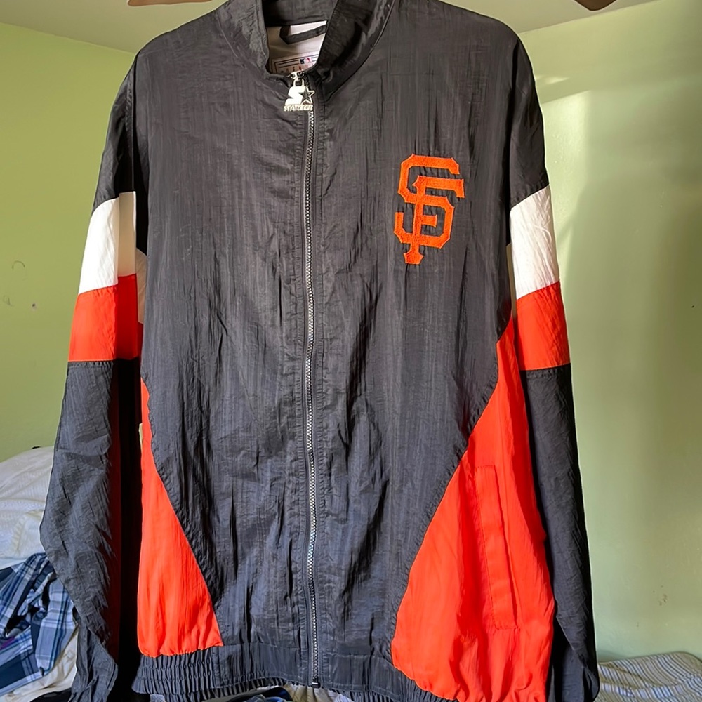 San Francisco Giants STARTER Windbreaker Jacket.